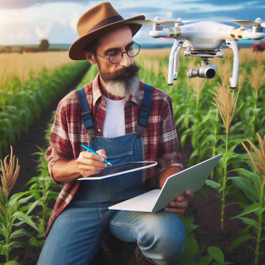 Aerial Farming: Drones as Key Tools
