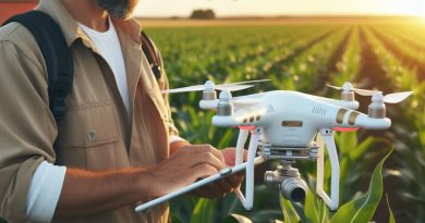 Aerial Farming: Drones as Key Tools