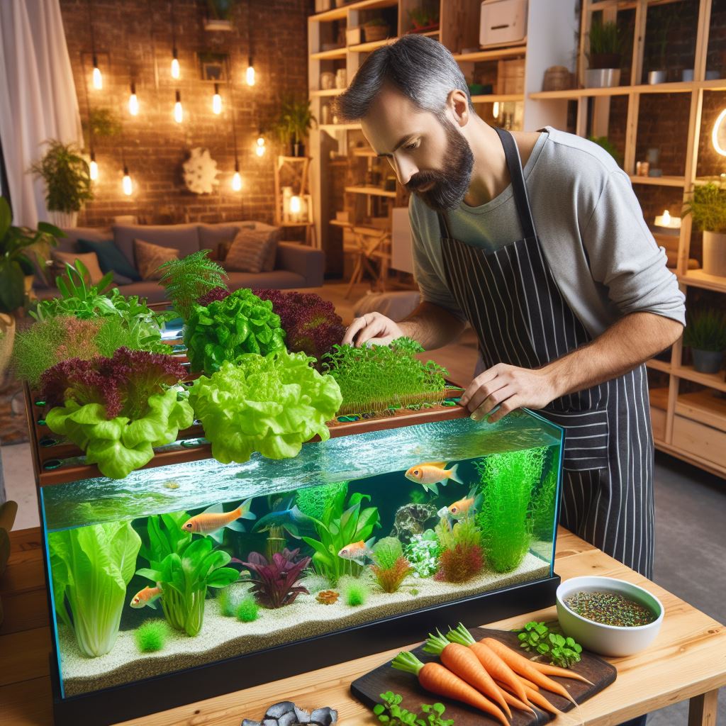 Apartment Aquaponics: Fish & Plants