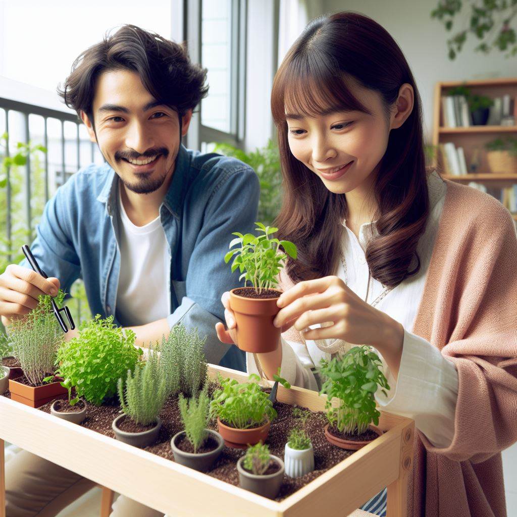 Apartment Herb Gardening: Freshness on Hand