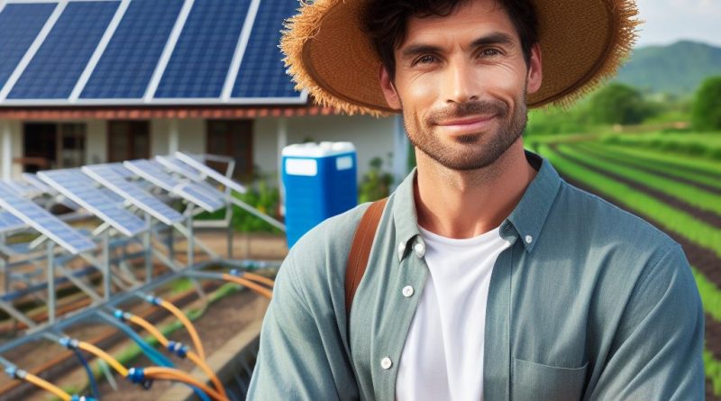 Eco-Friendly Farms with Solar Tech
