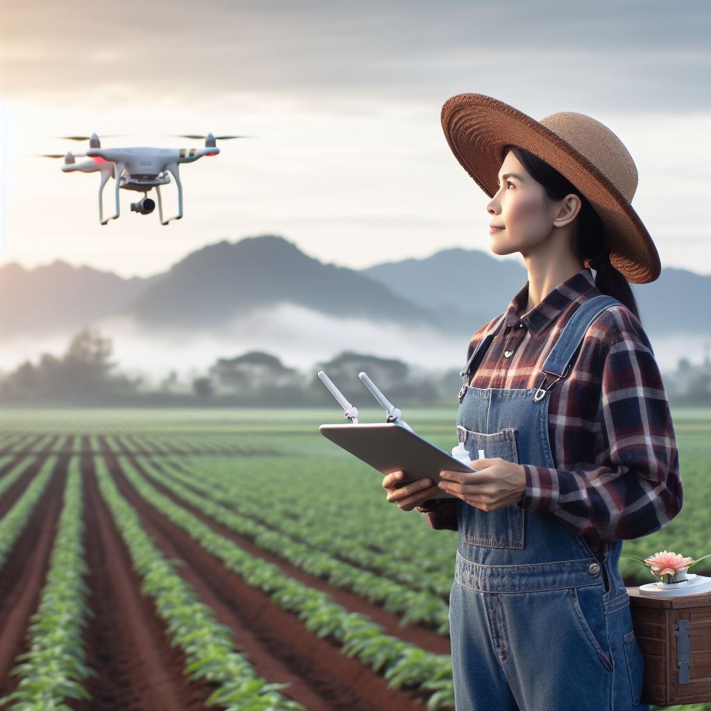 Elevating Agriculture with Drone Innovations