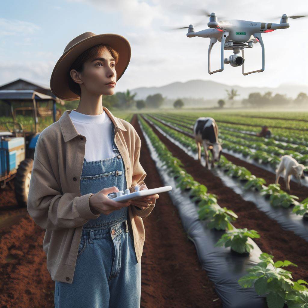 Elevating Agriculture with Drone Innovations