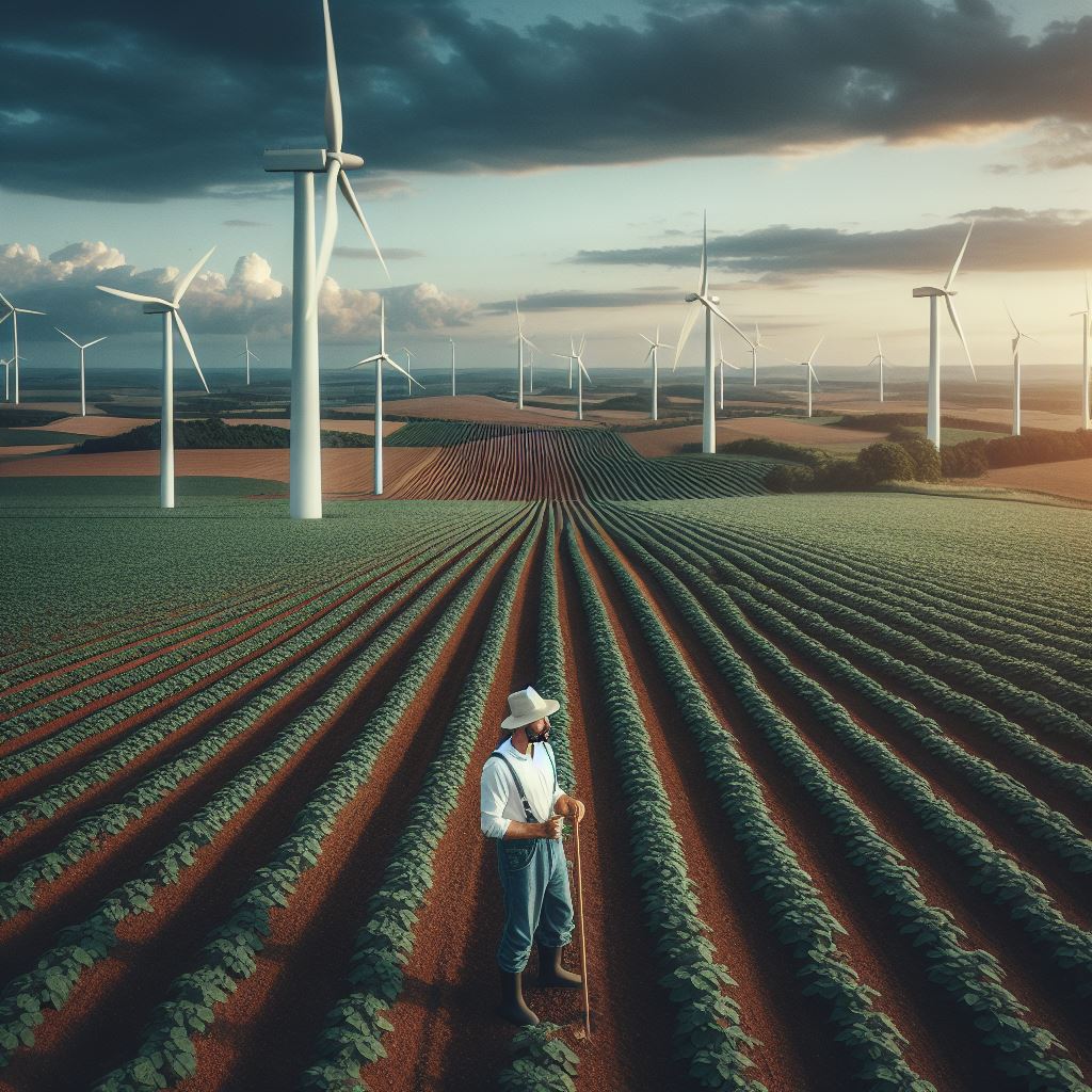 Harness Wind: Sustainable Farming
