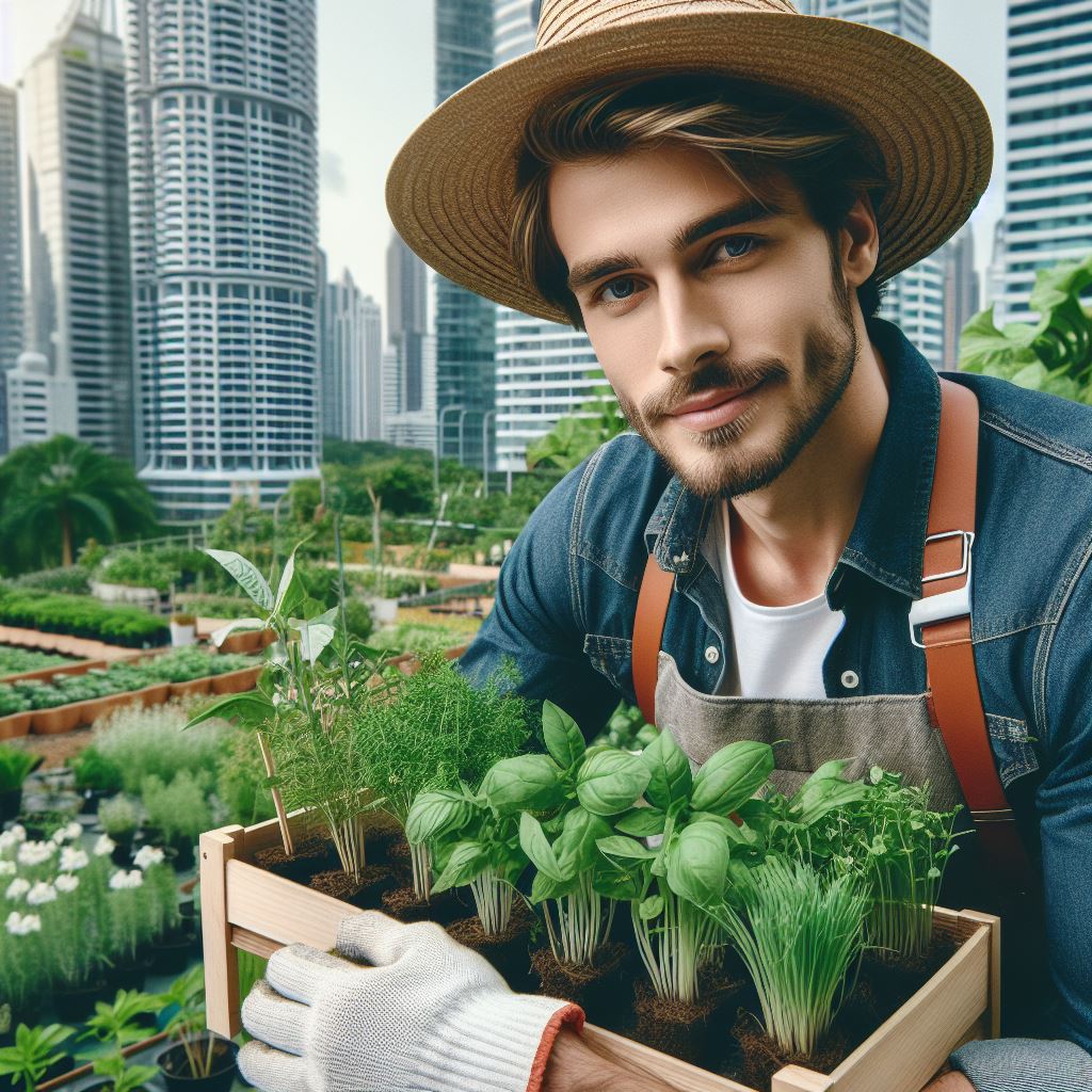 Herb Gardening in Urban Environments