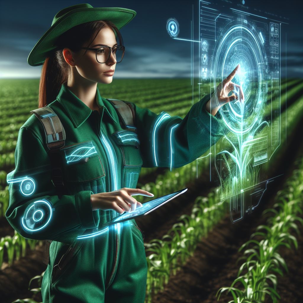 High-Tech Farming for Climate Resilience