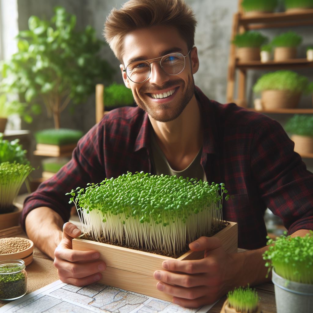 Microgreens: Farming in Tiny Spaces