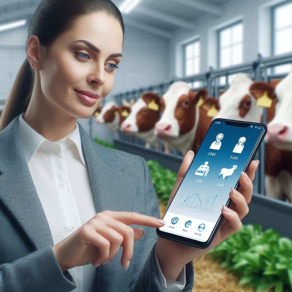 Mobile Apps for Efficient Herd Management