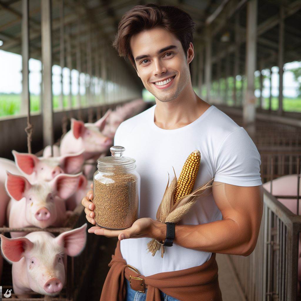 Organic Feed for Healthy Pigs