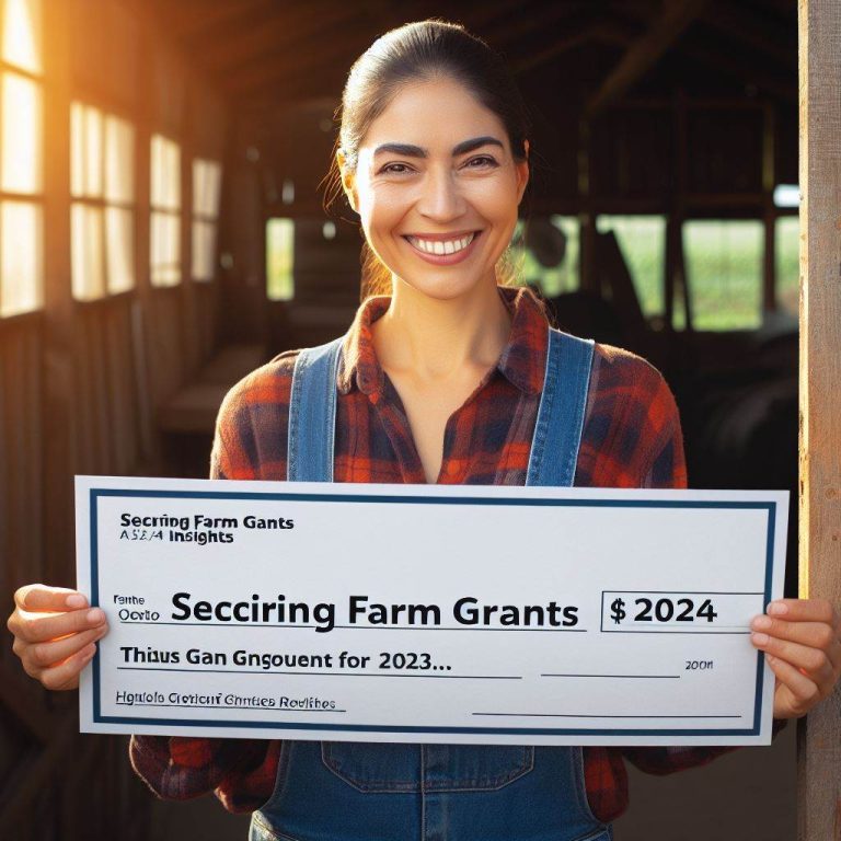 Securing Farm Grants 2024 Insights