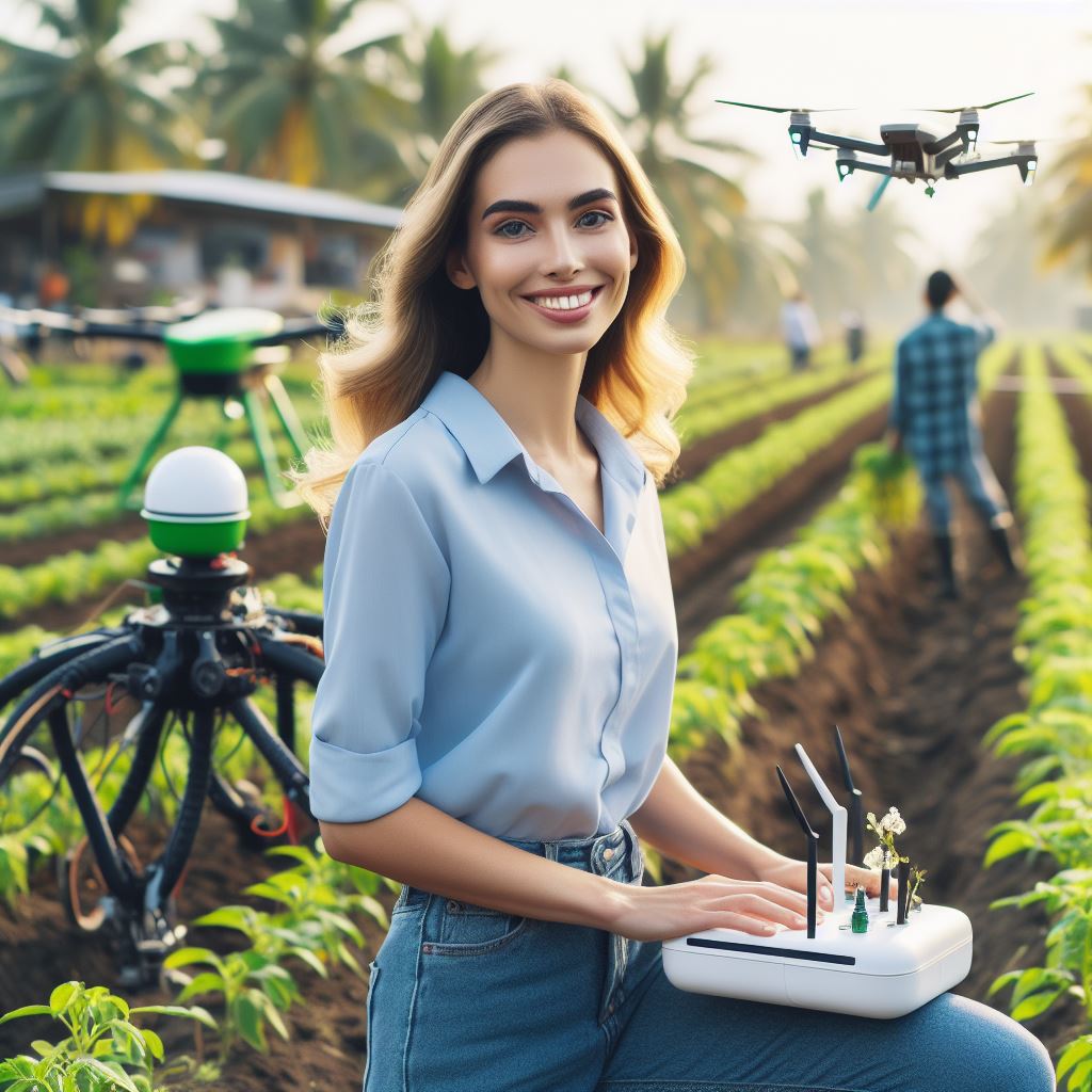 Smart Drones: Revolutionizing Farming