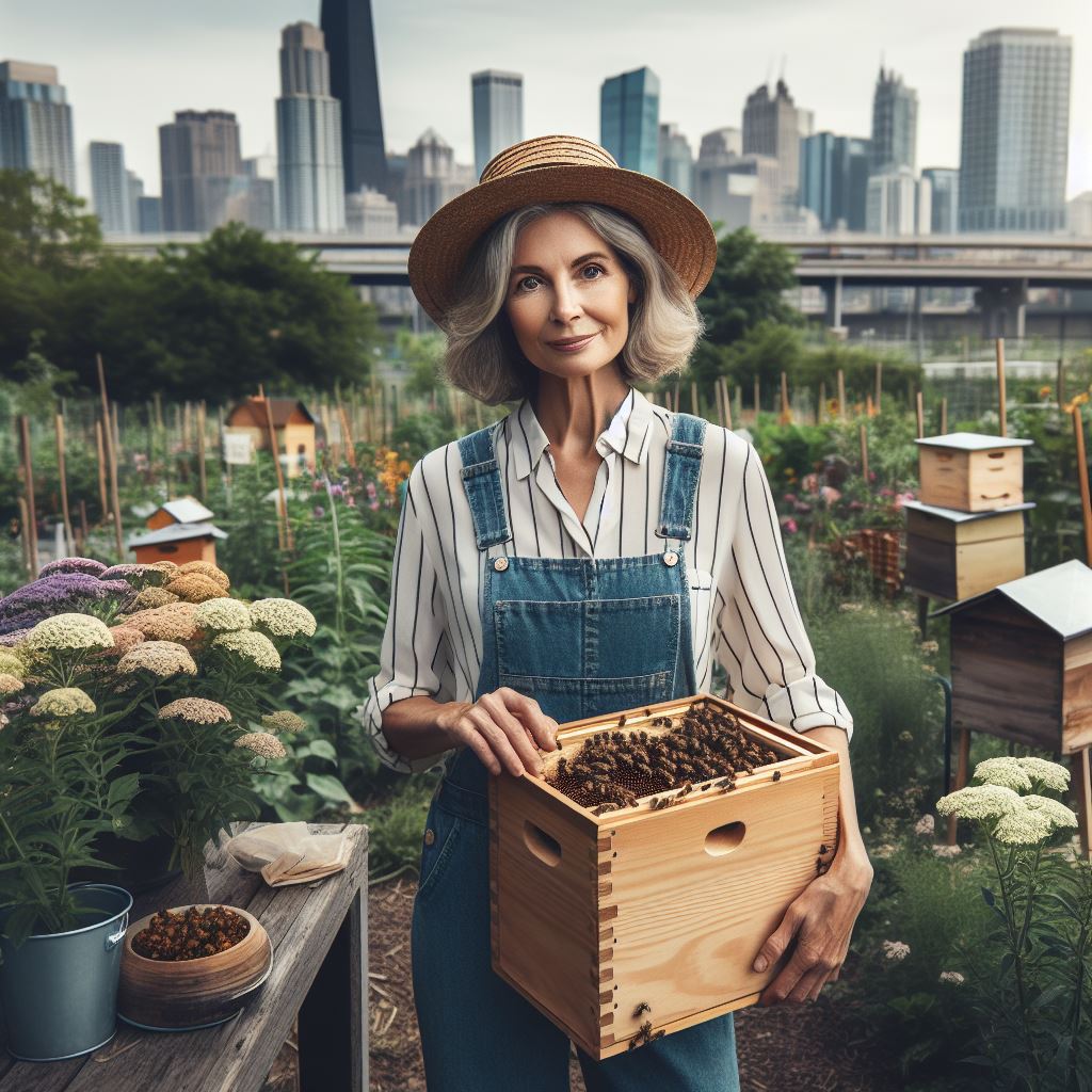 Urban Beekeeping: Buzzing to Sustainability