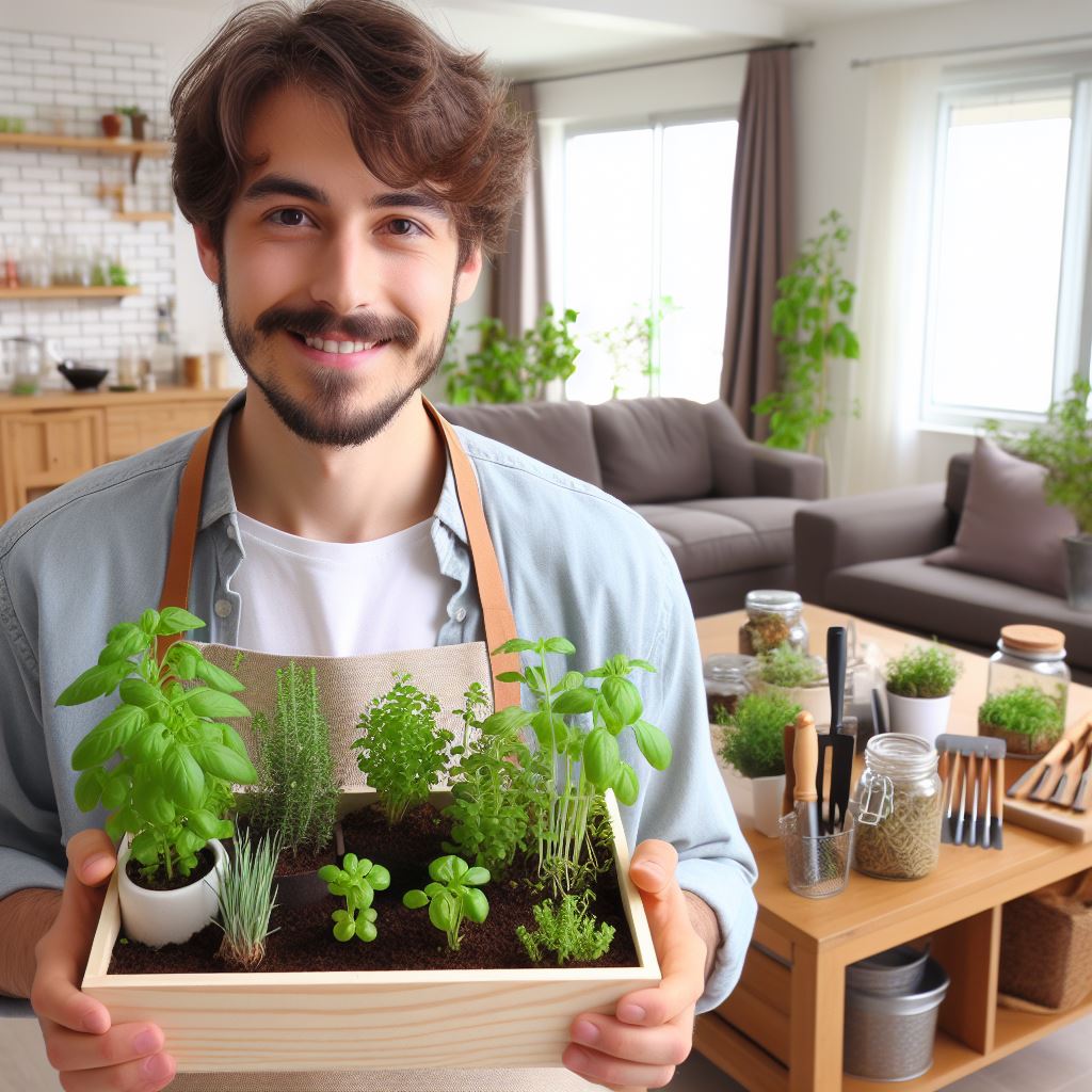 Apartment Herb Gardening: Freshness on Hand