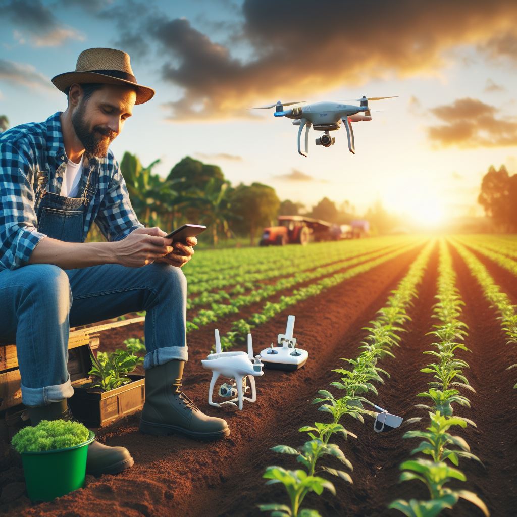 Drone Imaging in Farms A New Perspective