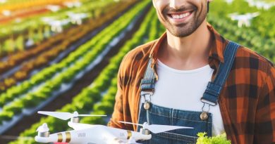Drones in the Fields A Farmer's High-Tech Ally