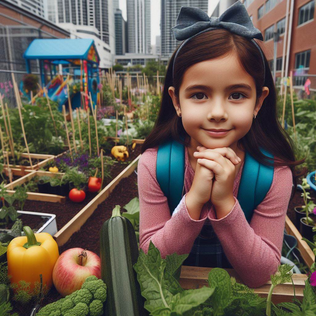 Edible Schoolyards: Kids in Urban Farming
