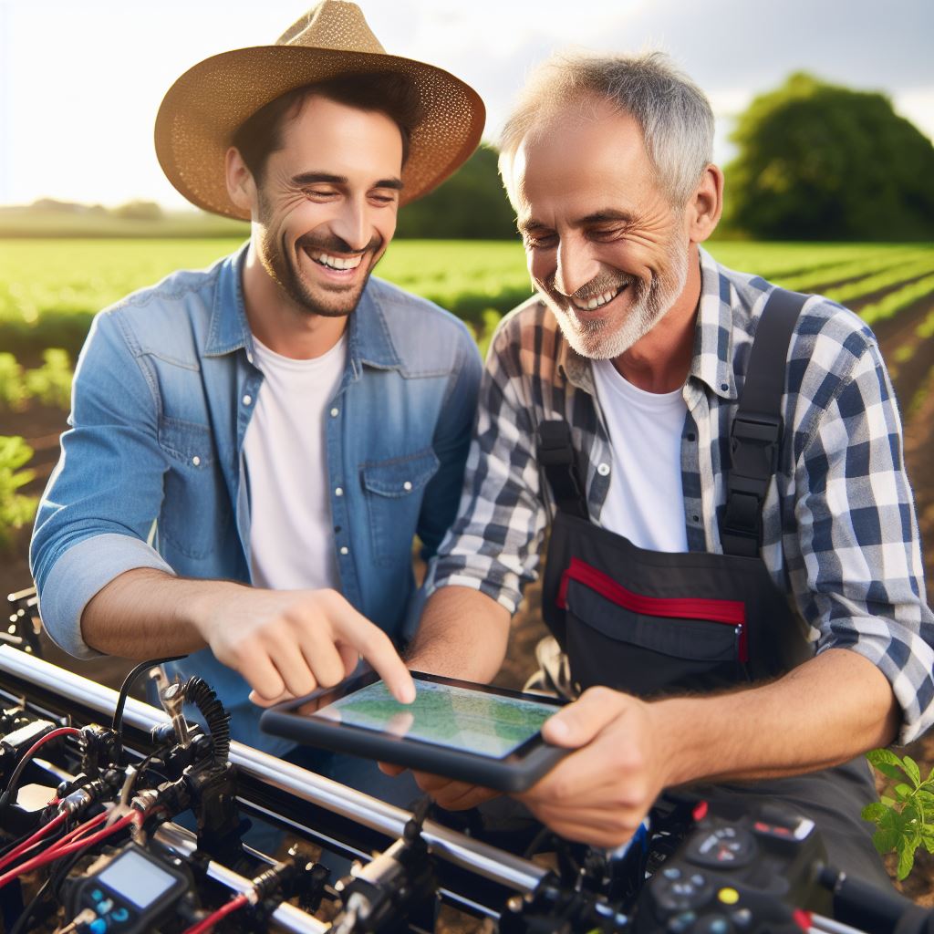 From Plows to iPads A Farmer's Tech Leap