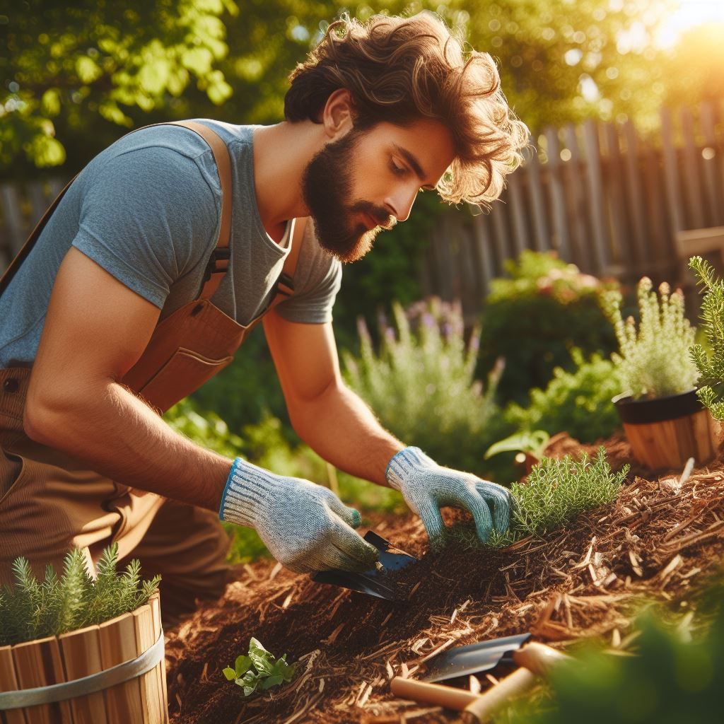 Garden Mulching: Reduce Water Use Effectively
