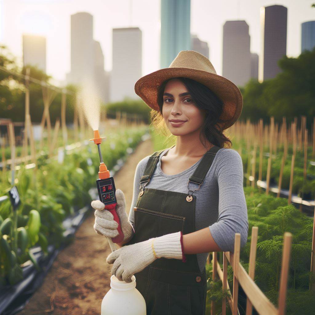 Houston's Heat: Thriving Urban Farm Stories
