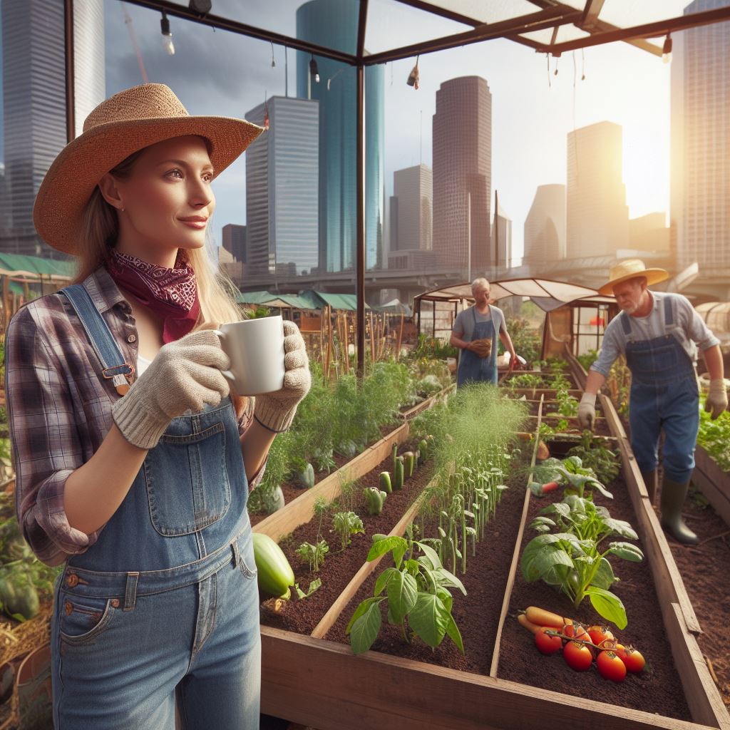 Houston's Heat: Thriving Urban Farm Stories