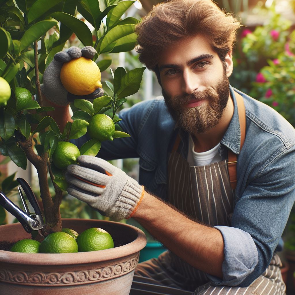 Mini Orchard: Fruit Trees in Containers