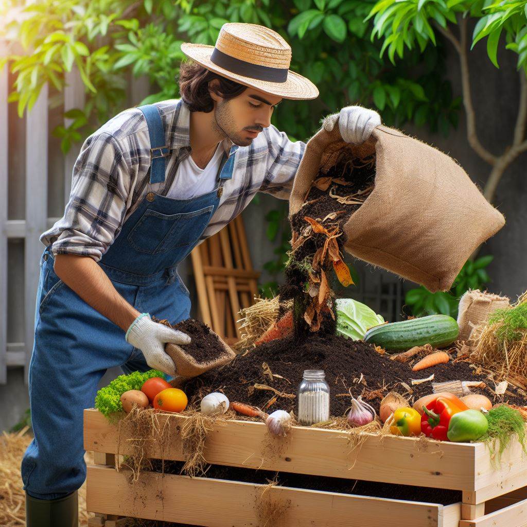 The Art of Layering in Compost Making