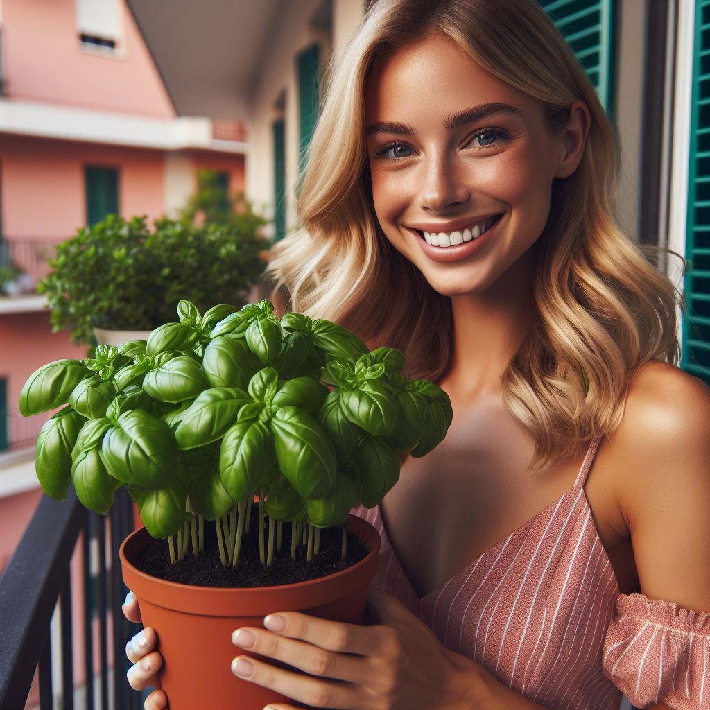 Urban Green: Edible Plants in Pots