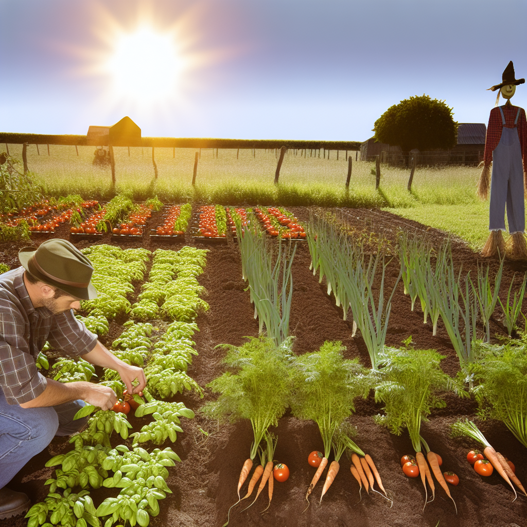 Companion Planting Tips for Organic Crop Success