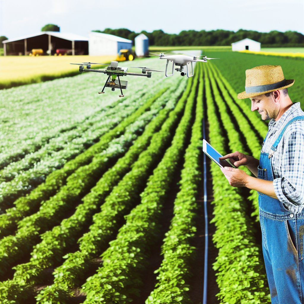 Managing Organic Farms with Precision Agriculture