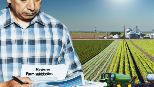 Maximizing Your Farm Subsidies Effectively