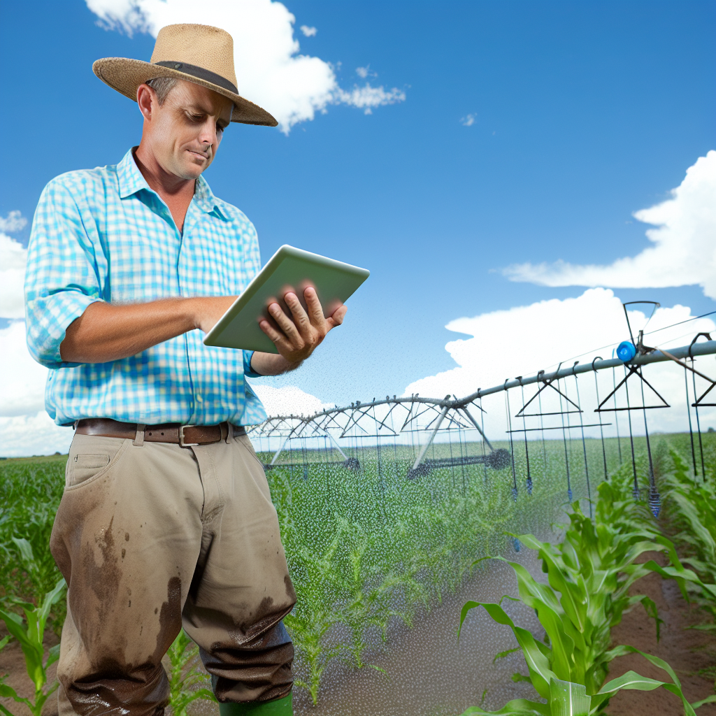 Smart Irrigation For Sustainable Farming Practices