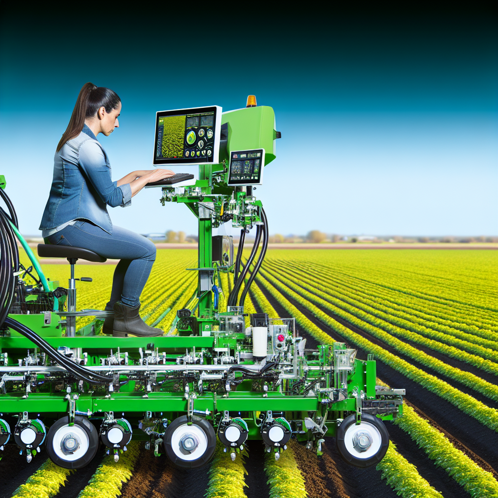 Automated Machinery for Sustainable Crop Management