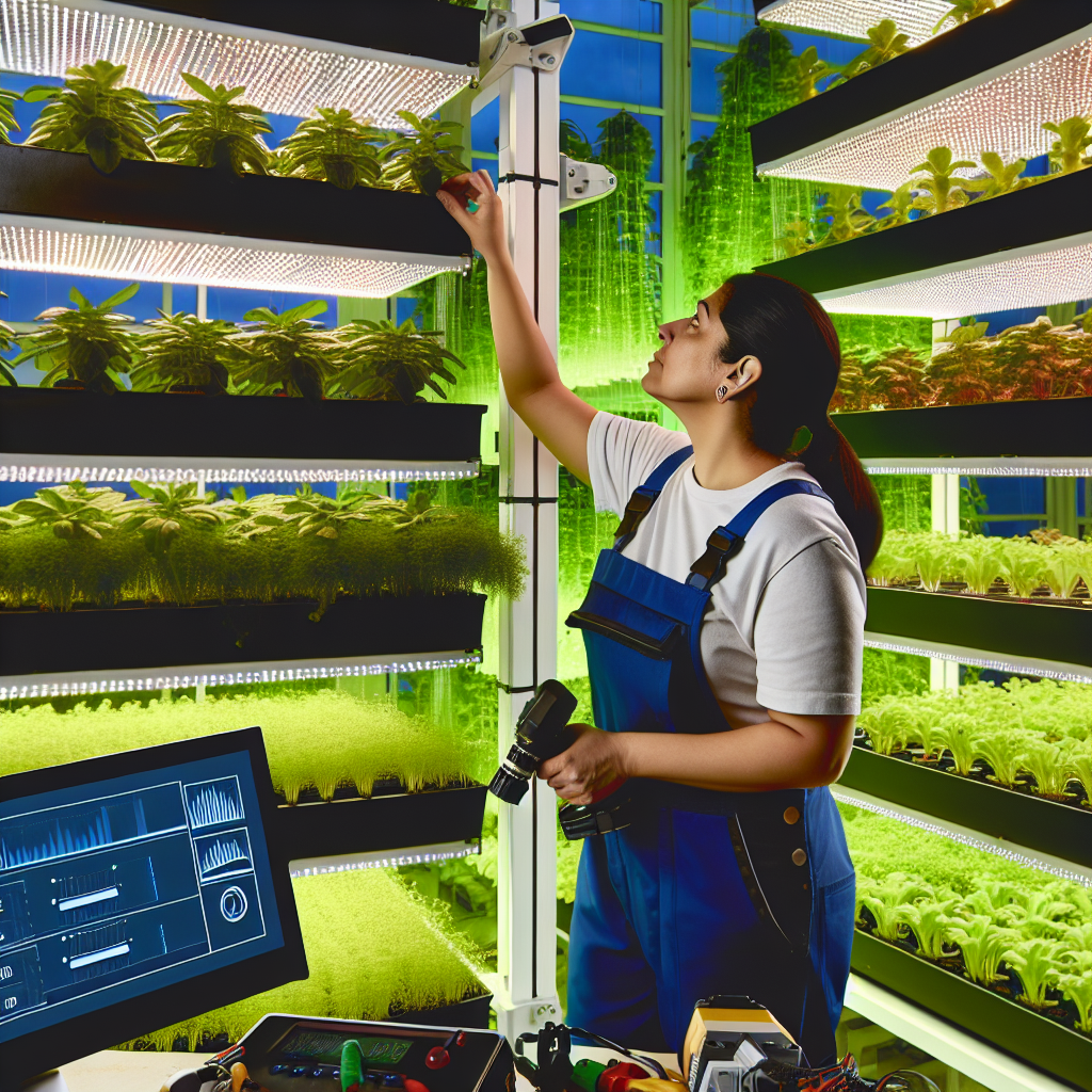 Automation in Vertical Farming to Boost Productivity