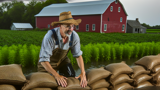 Building Resilient Farms Against Climate-Induced Floods