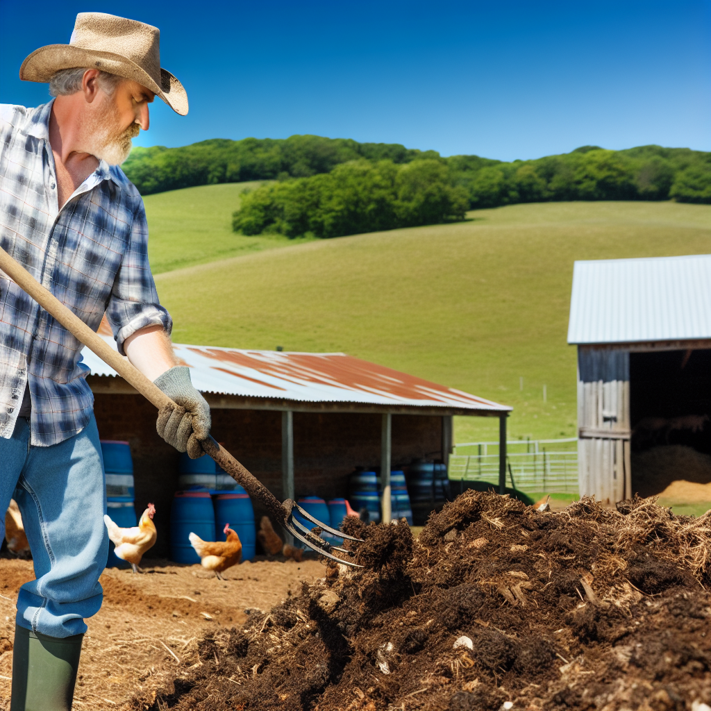 Composting Livestock Waste A Farming Guide