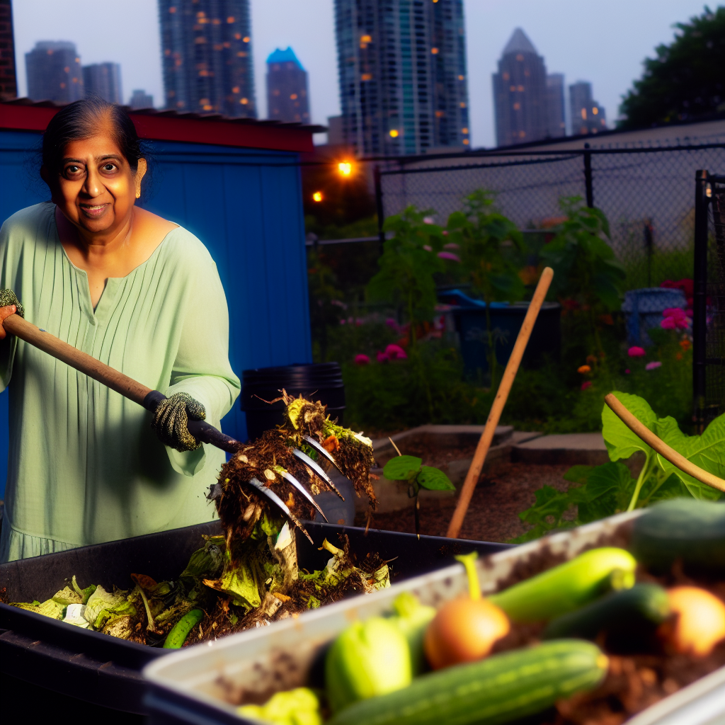 Composting Techniques For City Farms