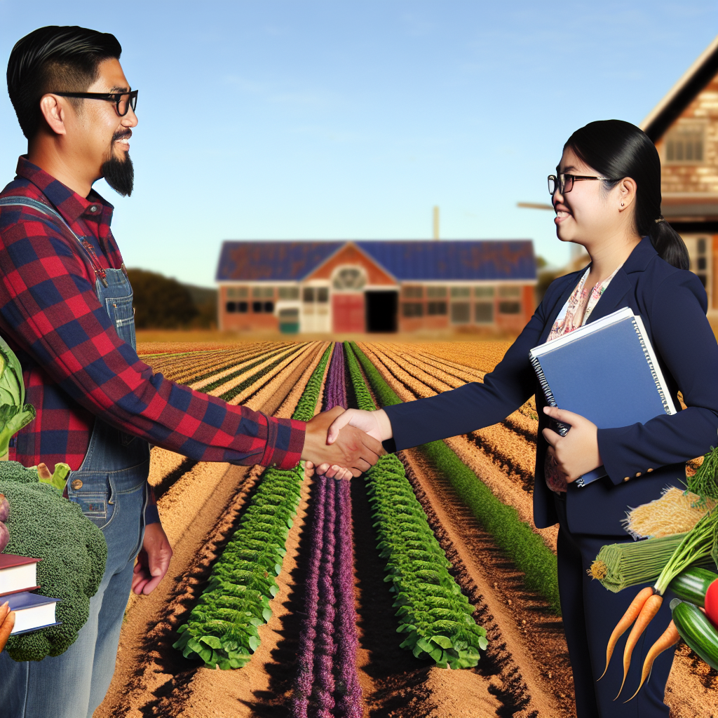 Connecting Farms with Schools: A Farmer's Guide