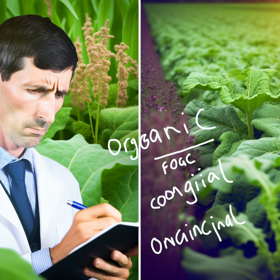 Differences Between Organic And Conventional