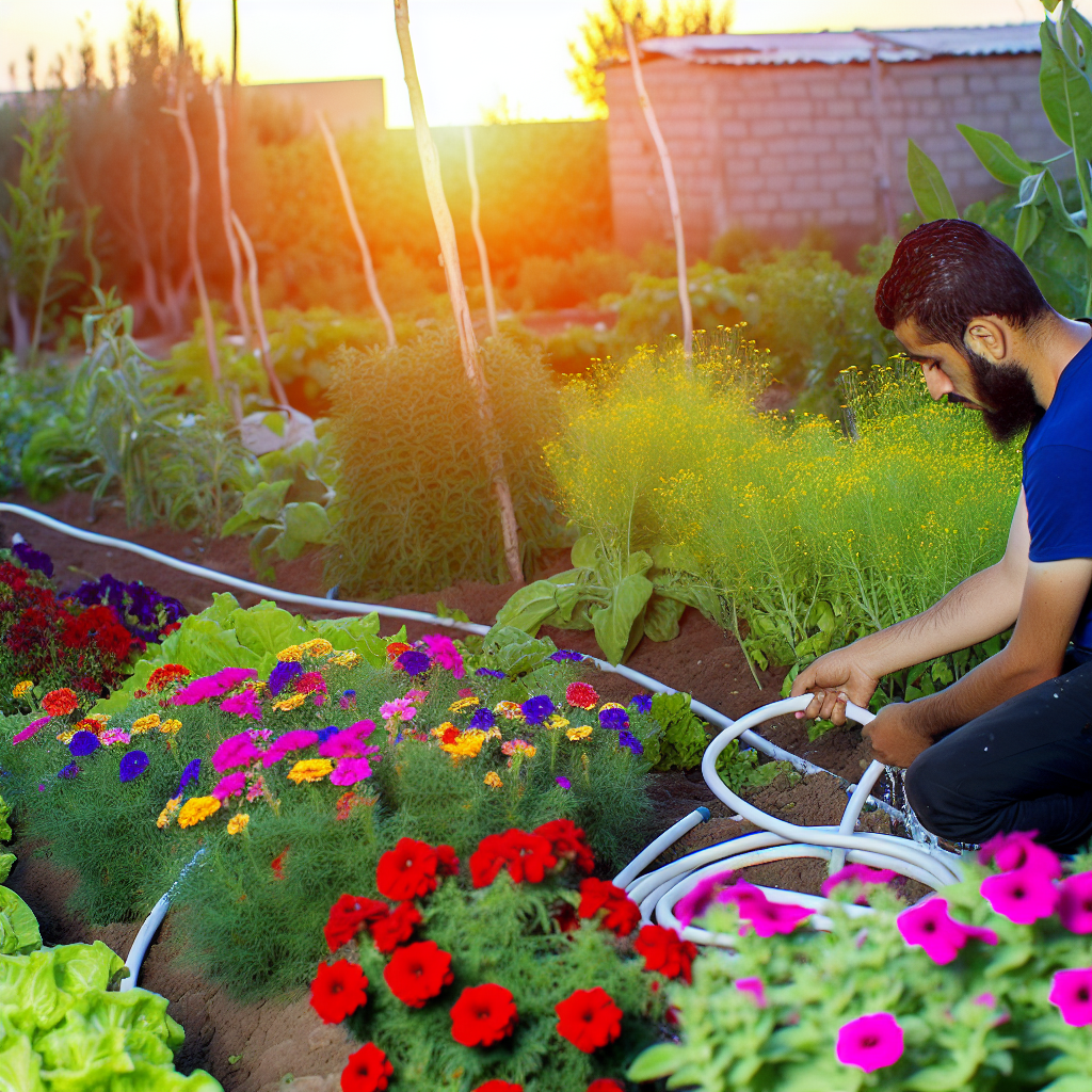 Efficient Watering Systems For Container Gardening