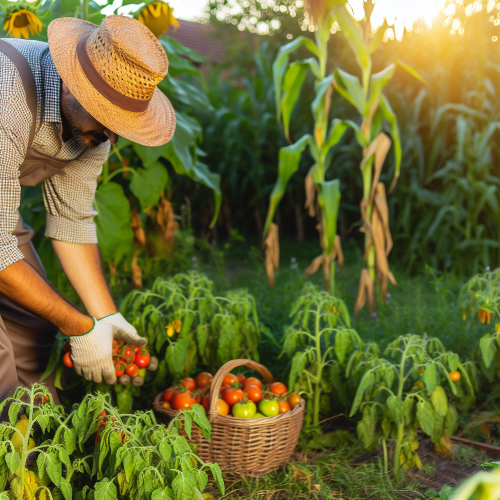 Harvesting Best Practices in Organic Gardening