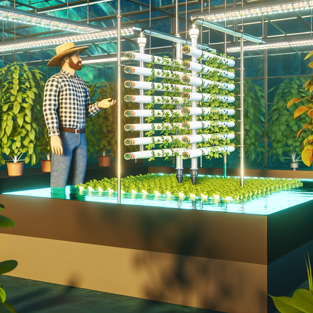 Integrating Hydroponics for Water-Efficient Farming