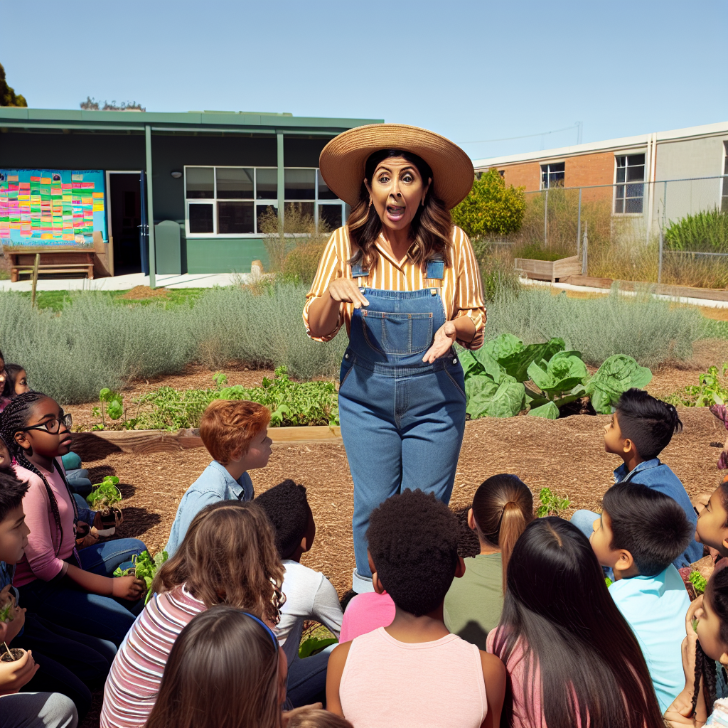 Integrating Organic Farming in School Programs