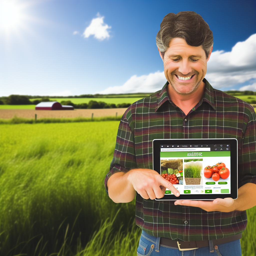 Leveraging Online Platforms for Direct Farm Sales