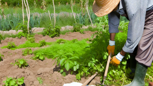 Managing Weeds Naturally in Organic Gardens