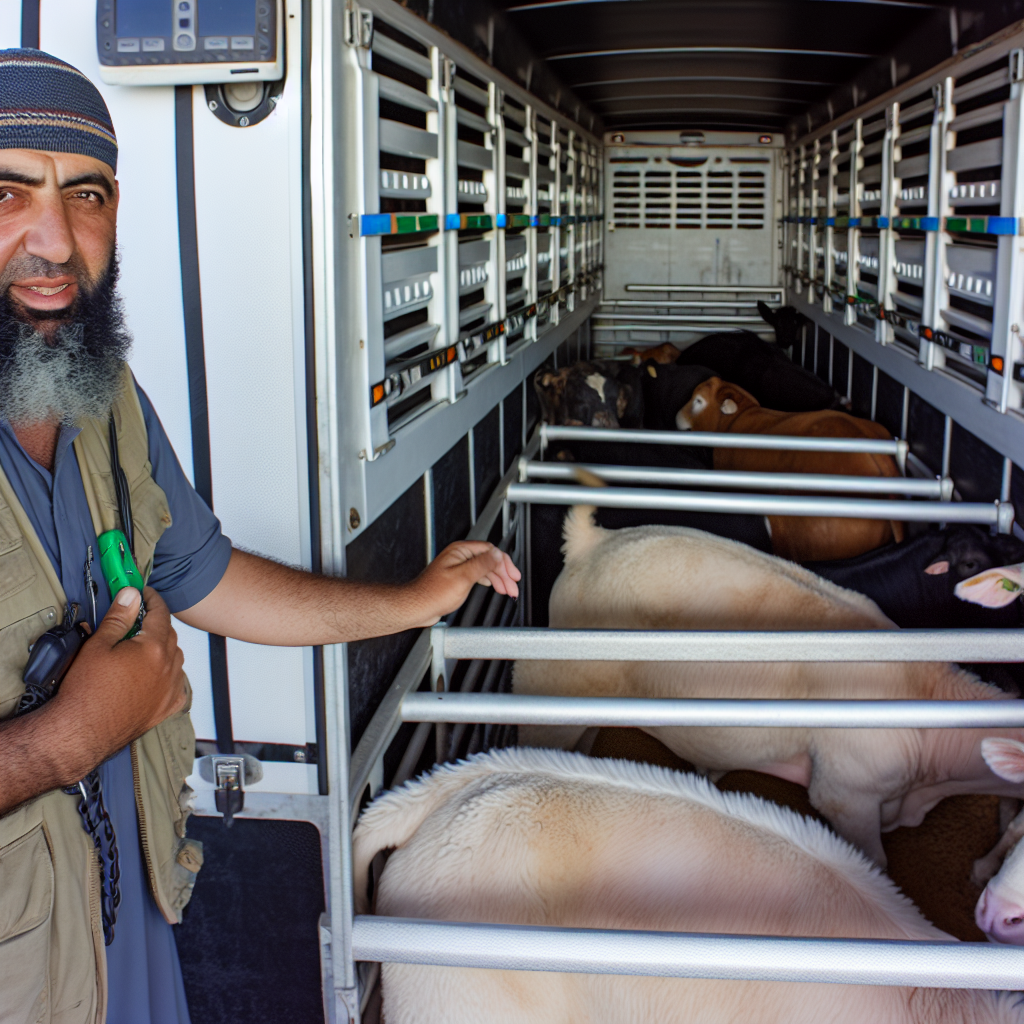 Minimizing Stress During Livestock Transportation