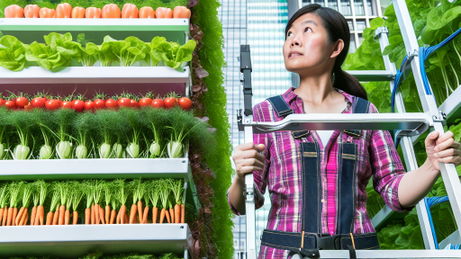 Optimizing Space Utilization with Vertical Farming Tech