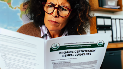 Renewal Guidelines For Organic Certification