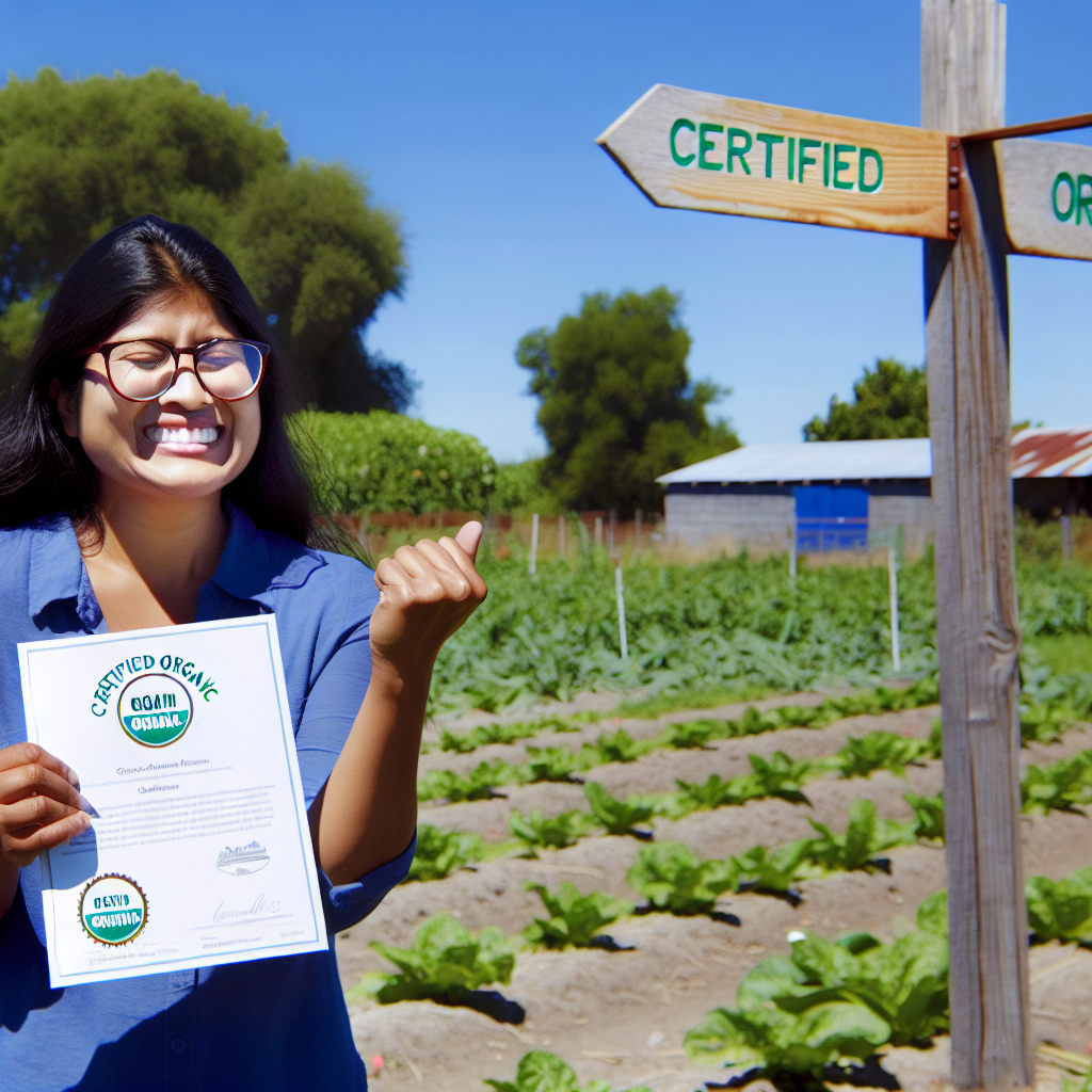 Steps To Achieve Organic Certification