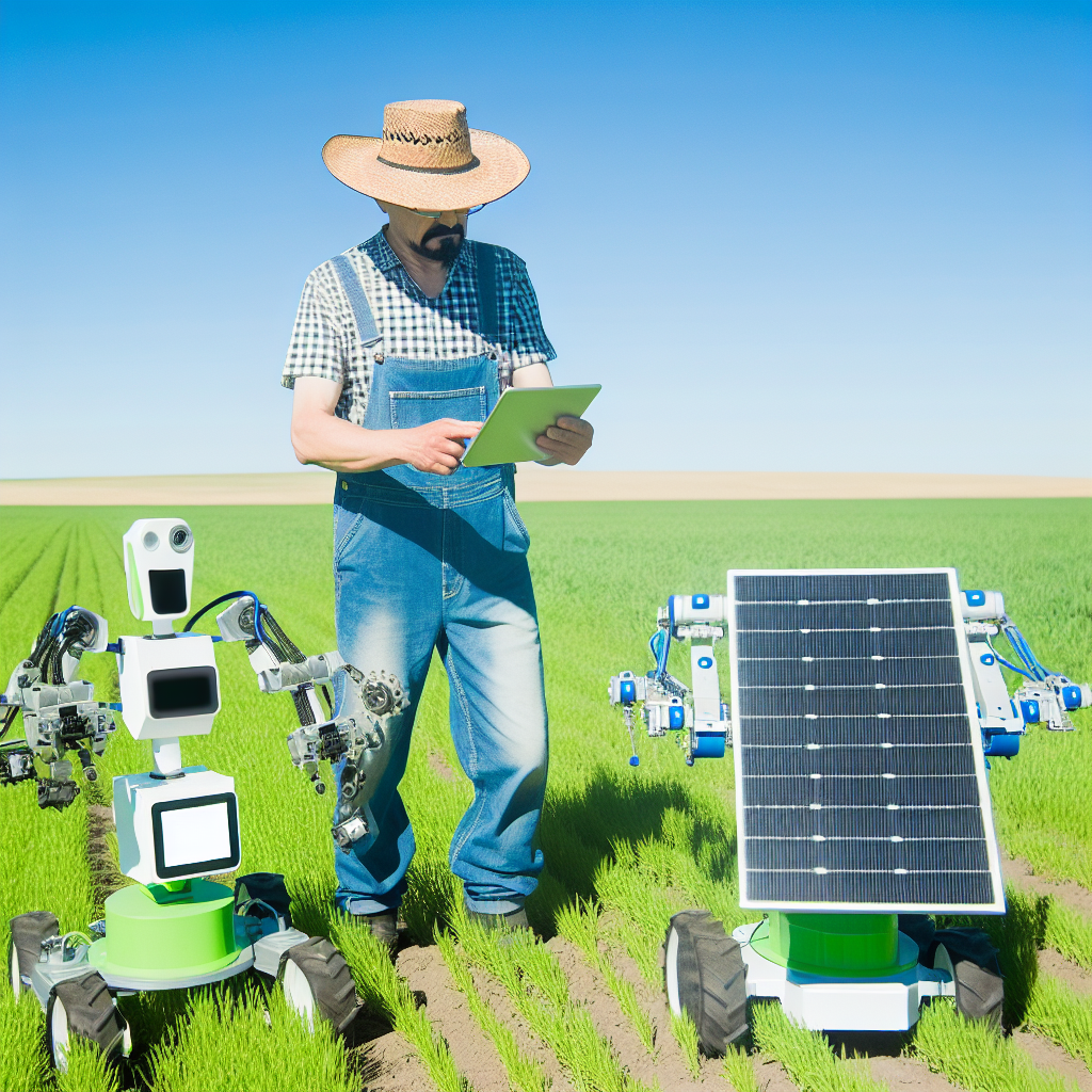 Sustainable Farming Practices With Robots