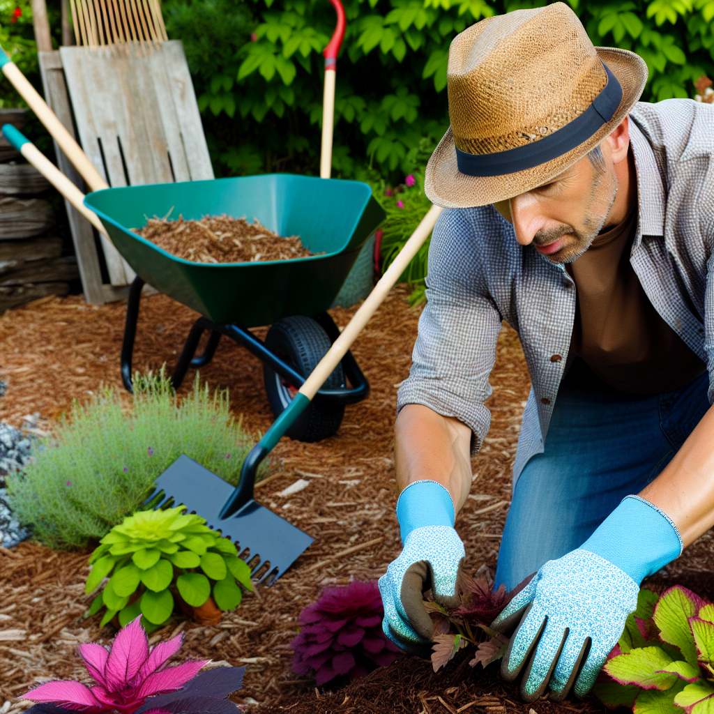 Water Conservation through Efficient Mulching Practices